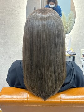 ミライバイスタイルジャパン 南風原店(mirai by sty japan) オリーブベージュ×髪質改善トリートメント