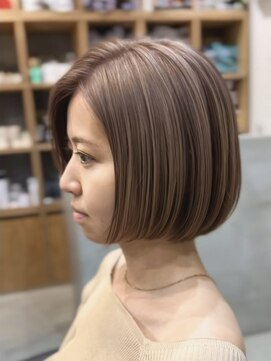 テテ(.tete) お客様スタイル【ダッフィーボブ】