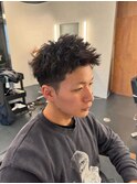 久留米　福岡　/ スパイキーショート×パーマ