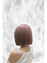 円(en)&nbsp;ピンクベージュミニボブ／八幡／本八幡/