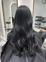 ジーナ 吉塚(Zina) 暗髪 ブルーグレージュ【福田れん】吉塚美容室 髪質改善 箱崎