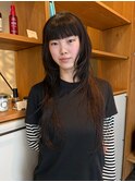 【加藤木麻彩】ロングレイヤーカット