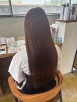 カノエ 下関熊野店(canoe) オレンジブラウン/髪質改善縮毛矯正/髪質改善/