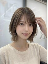 ロイ(Roi)&nbsp;Roi渋谷・レイヤーボブ・モーブカラー