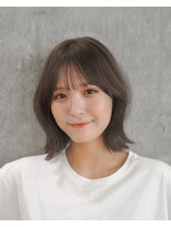 シャロン(SHARON)&nbsp;【SHARON原宿】くびれボブ×赤み消しカラー