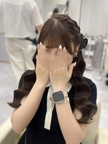 ヘアセットアリエス(aries)&nbsp;サイド編み込み