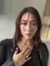 【オススメ・艶・質感UP】グロスケアカラー+カット+トリートメント