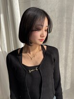 カイコヘアーアンドアートスタジオ(kaiko hair&art studio) 顔まわりカット×韓国ボブ