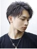 【メンズ】カット+炭酸泡シャンプー+眉カット