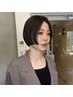 人気No.3【伸びても馴染む/ダメージケア】カット&カラー&トリートメント/伏見