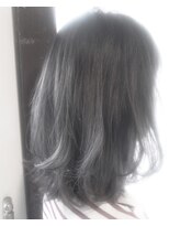 ヘアーアンドアトリエ マール(Hair&Atelier Marl)&nbsp;【Marlアプリエカラー】ブルーアッシュのグラデーションカラー