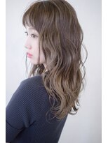 ヴィークス ヘア(vicus hair)&nbsp;セミディ×秋色グレージュ ハイライト  by 田渕英和