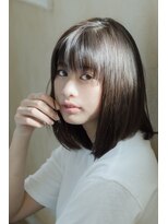 ルーチェ 溝の口(Luce) 大人かわいい重めスタイル厚めバングワンカール前下がりロブ☆