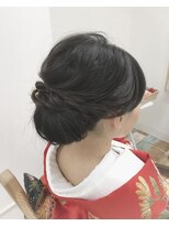 ヘアアンドケア エジェリラボ(hair&care egerie lab)&nbsp;☆★☆編み込み和装ヘアー☆★☆