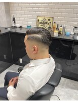 ボルド(MEN'S HAIR SALON BORDO)&nbsp;スキンフェード×ハードパート