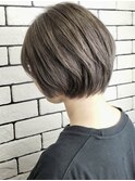 30代40代/大人かわいい/小顔/ひし形/ショートボブ