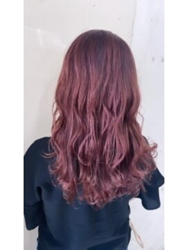 アジールヘア 東上野店(agir hair) チェリーピンクカラー