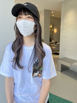 コード(Chord) ○ラベンダーベージュのイヤリングカラー○