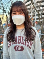 ツイギー 宮西店(TWiGGY)&nbsp;暖色ブラウンにふんわりロング