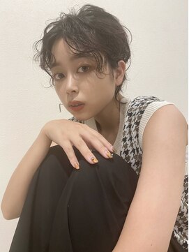 クレビアテン(CreBiA ten_) アップも可愛い♪ウェーブパーマ