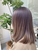 ラフランクリー(la frankly)&nbsp;ヌーディーカラー/小顔ひし形/髪質改善/簡単スタイリング