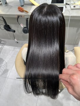 ロンドメリア 天神大名店(Lond Melia) ★大人ガーリー艶髪チョコレート髪質改善★ #髪質改善#縮毛矯正