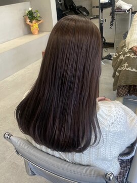 キャラハーフ 池袋東口店(KYARA HALF) セミロング/ストレートパーマ/カラー