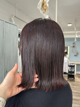 シュシュバイジャガラ 千葉駅北口店(chou chou byJAGARA) ほんのりレッドブラウン【chouchou千葉・千葉駅】