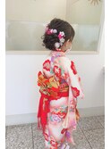 七五三ヘアセット・着付け 9