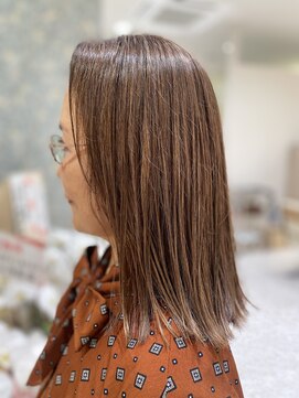 ヘアーズ 住吉店(HAIRZ) 《HAIRZ》大岩真弓☆大人女性のハイライトスタイル(^^)