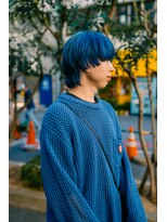 カフ(CAF)&nbsp;CAF河内　メンズカラー　ブリーチ　大阪　心斎橋