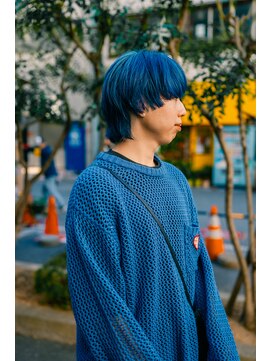 カフ(CAF) CAF河内 メンズカラー ブリーチ 大阪 心斎橋