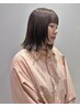 【宮澤指名限定】前髪カット＋ダメージレスカラー ￥11550~