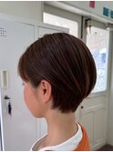 フェミニンロング似合わせカットミディアムスパイキーショート
