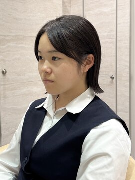 ロンドグロワール 大宮(Lond Gloire) ワイドバングイメチェン美髪外ハネボブ+レイヤーカット韓国/大宮