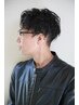 【メンズ】カット+オーガニックパーマ+トリートメント￥9500
