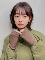 フォト 新宿三丁目(foto)&nbsp;くびれヘア/アプリコットオレンジ/ハイライトカラー/ミディアム