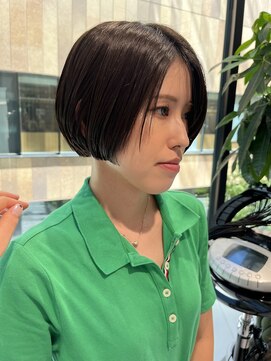 サヴォア(Savoir) ニュアンスバング　ミニボブ