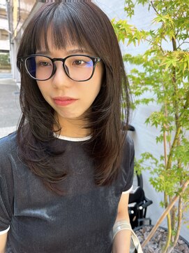 キルム(Qilm) 顔周りレイヤー／レイヤー/ロングレイヤー◇Qilm秋吉