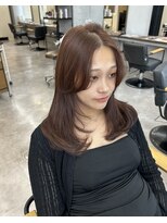 クレム 博多駅店(ChLem)&nbsp;レイヤーカット　暖色カラー　髪質改善　福岡美容室