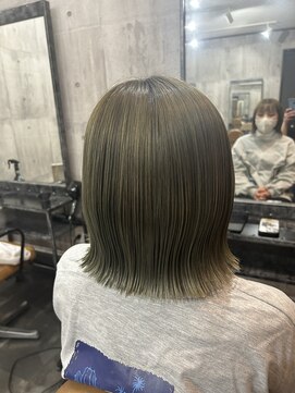 ダブ(DAB) 【鹿沼美容室/イルミナカラー/インナーカラー/白髪ぼかし】