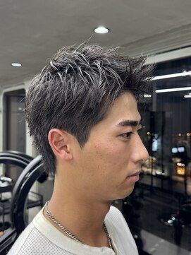 ニコ トウキョウ ロジック(nico TOKYO Logic) 刈り上げアップバングスパイキーショートパーマスパイラルパーマ