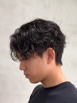 フィフスパーク(fifth PARK)&nbsp;渋谷ラルフカールスペインカールメンズカットセンターパート