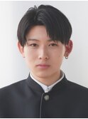 ナチュラルセンターパート学生