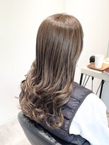 ストフ(stof)&nbsp;レイヤーカット/デジタルパーマ/ベージュカラー