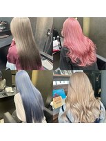 アンジェ(Ange)&nbsp;ホワイトブリーチ、ダブルカラー、ケアブリーチ、ホワイトヘア