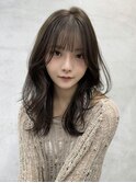 ★ココアベージュ/オリーブグレー/小顔/黒髪/クラゲヘアー/原宿
