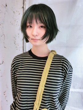 ノラ シブヤ(NORA) ★綾波レイショートレイヤーウルフショートショートカットウルフ