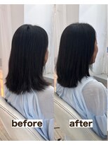 シゲ 自由が丘店(SHIGE)&nbsp;縮毛矯正まではしたくない方へ｜髪質改善トリートメント＋カット