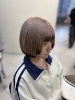 ラウル(Laulu) イメチェン/ピンクベージュ/アンブレラカラー/前髪/佐倉